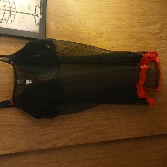 JUST SEXY LINGERIE, 3X, 90% NYLON, BABYDOLL & PANTIES, VALENTINE'S DAY - Picture 3 of 6